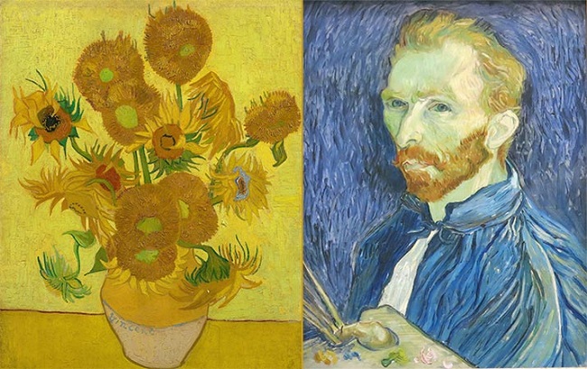 Hoa huong duong Van Gogh